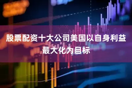 股票配资十大公司美国以自身利益最大化为目标